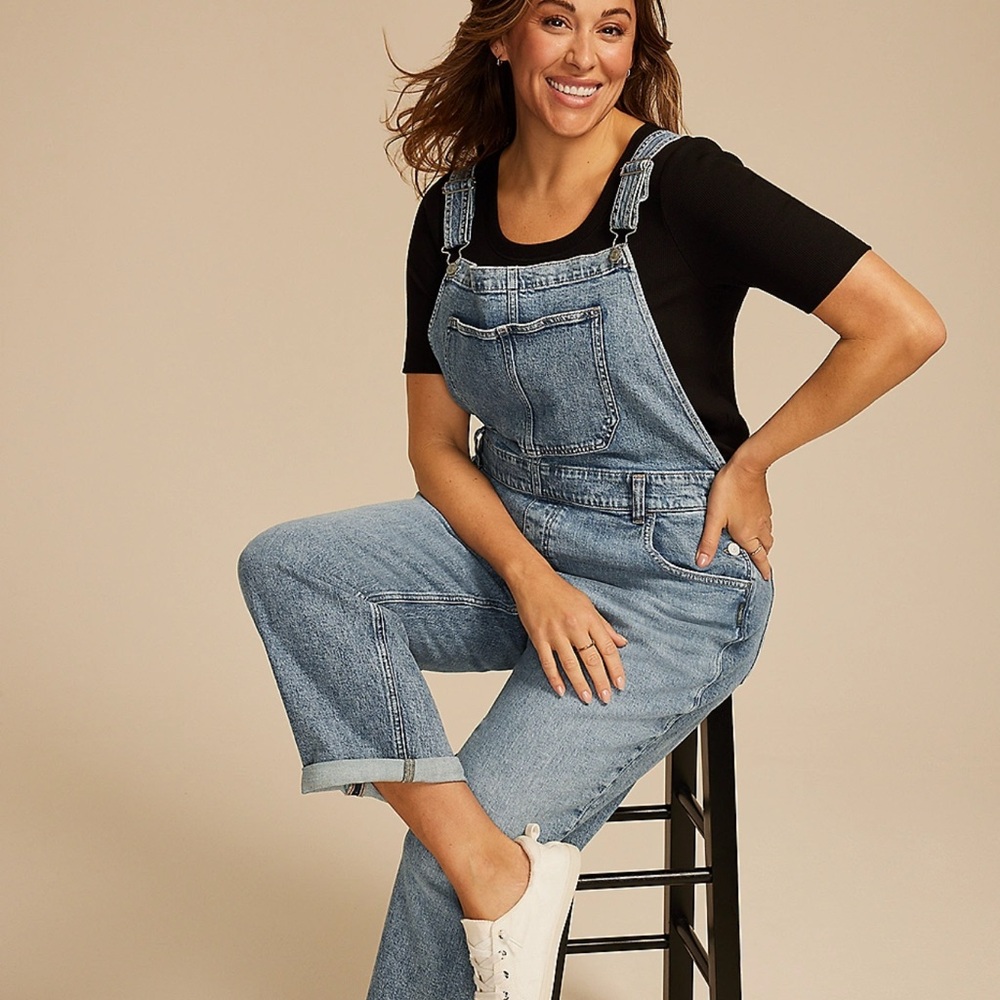 Silver Jeans Classic Blue Denim overalls - Picture 9 of 12